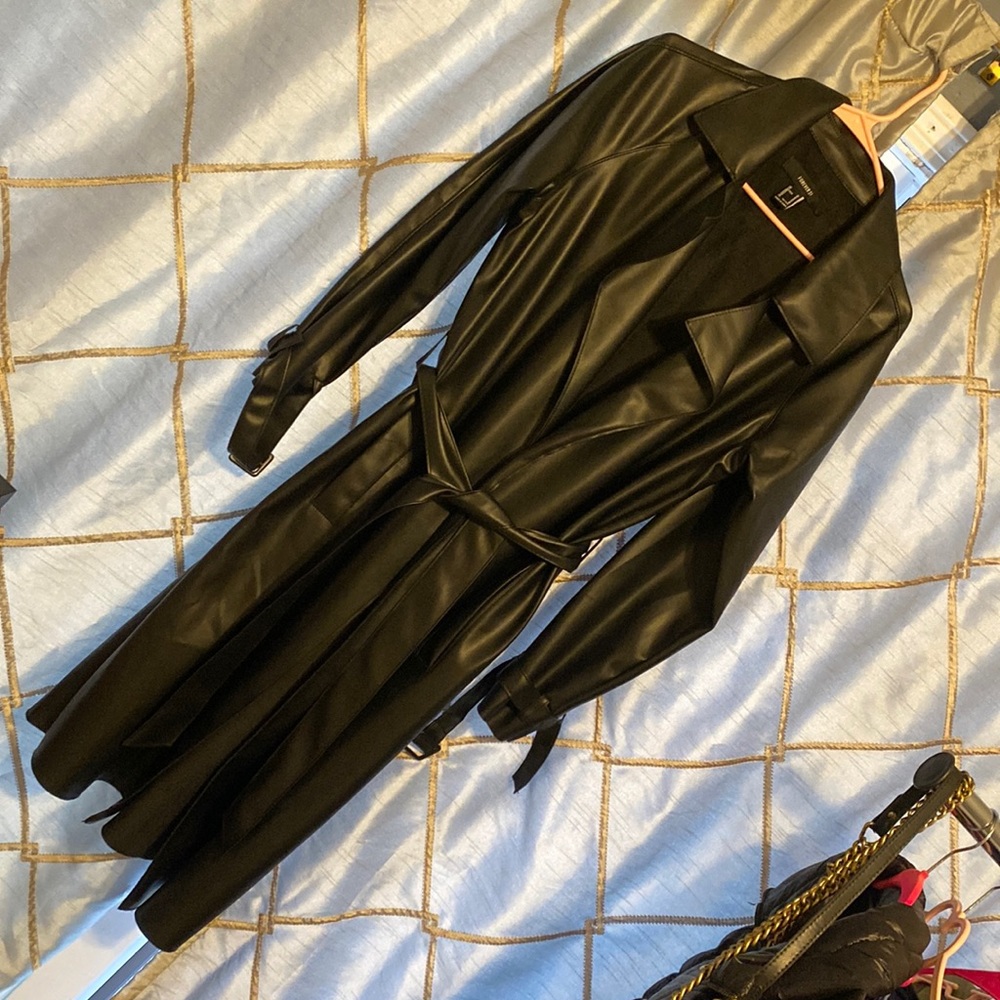 Long Black Trench Coat